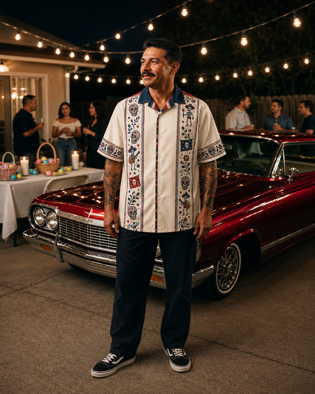 Button Up Guayabera