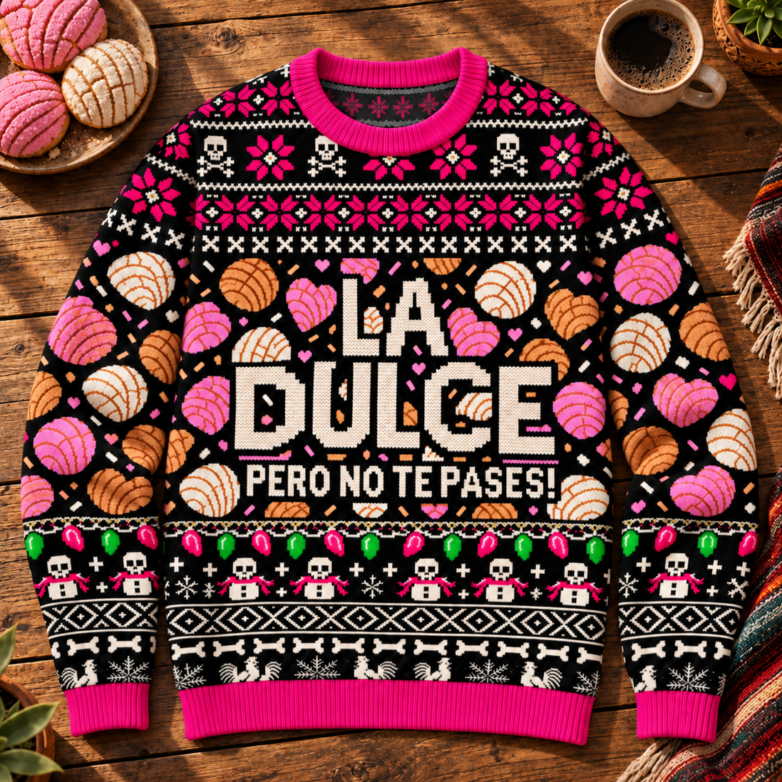 La Dulce — Concha con Carácter Knitted Sweater