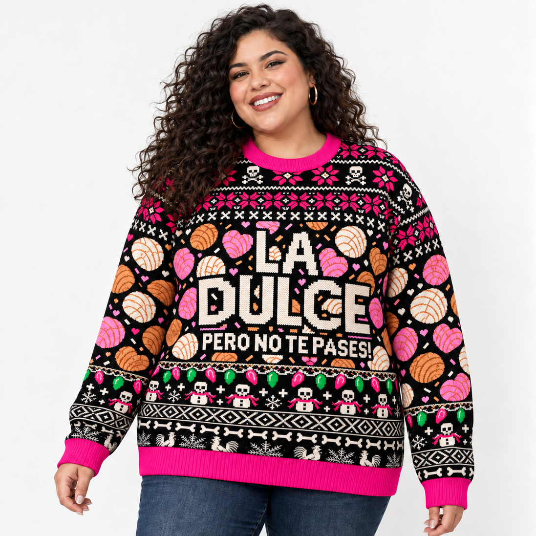 La Dulce — Concha con Carácter Knitted Sweater
