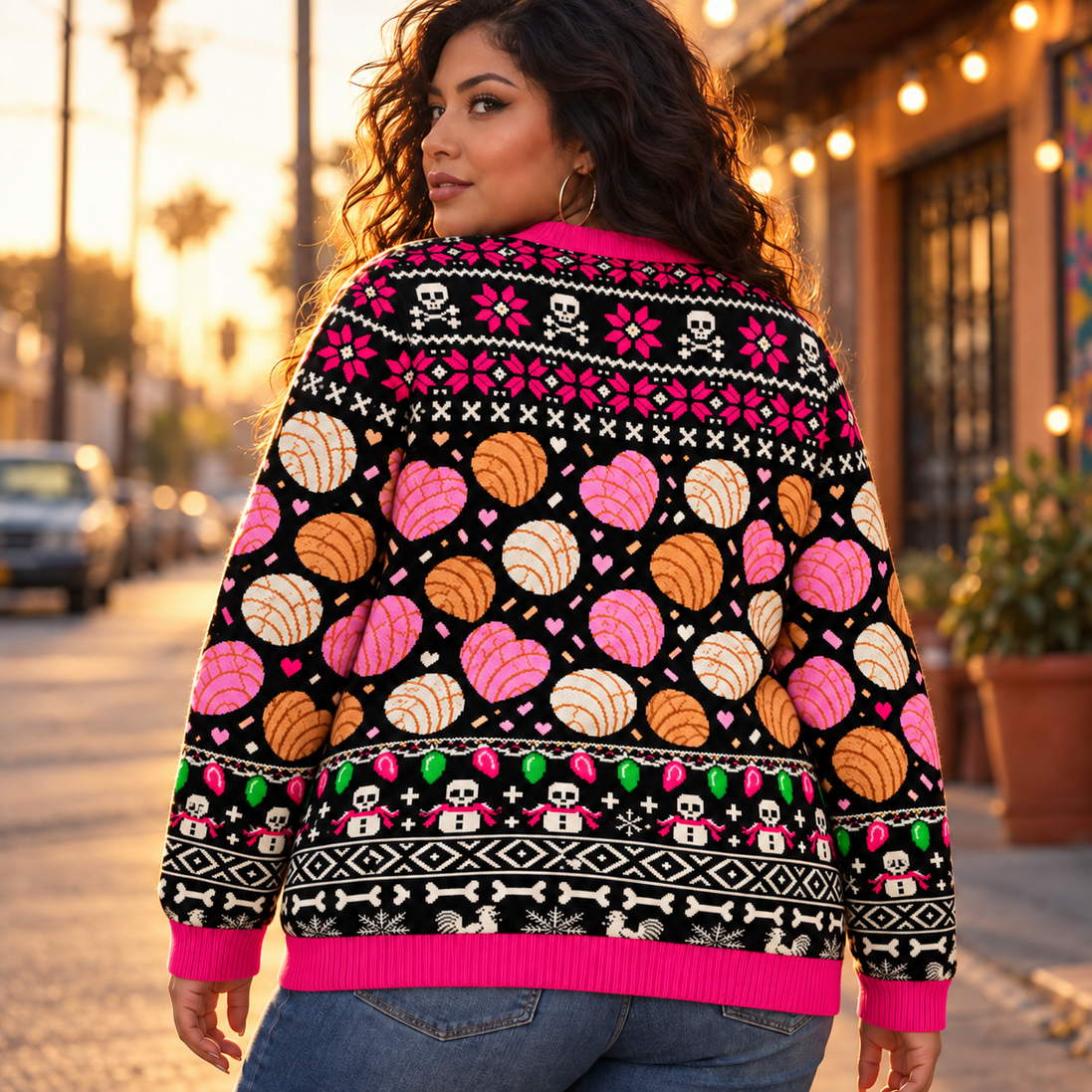 La Dulce — Concha con Carácter Knitted Sweater