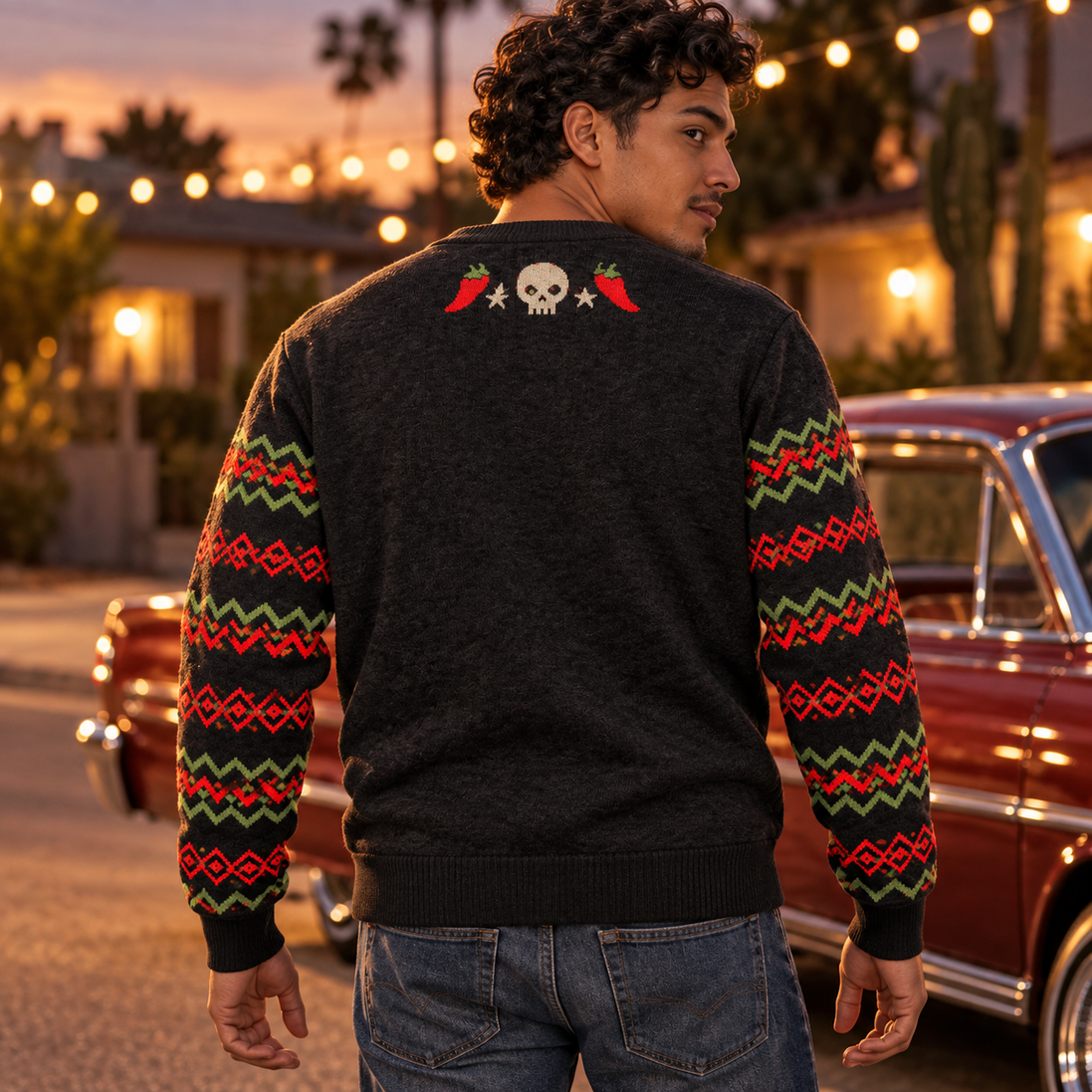 Rudolpho Lucha — Nariz de Fuego Knitted Sweater