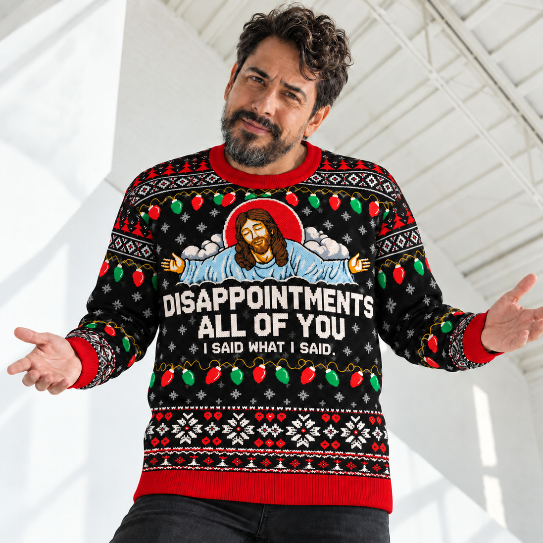 Disappointments — Santo Sarcasmo Knitted Sweater