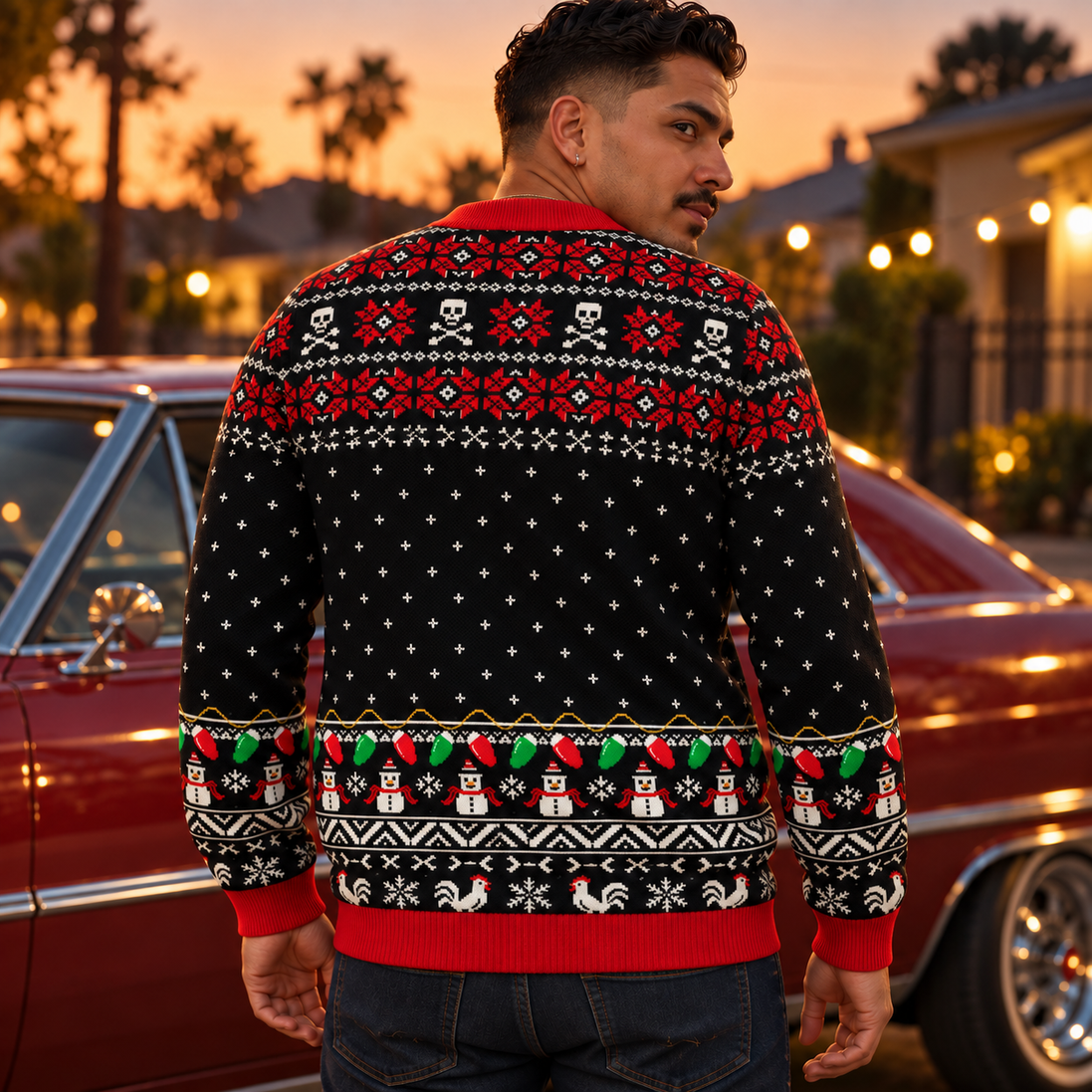 El Papi Chulo — Brindis sin Pena Knitted Sweater
