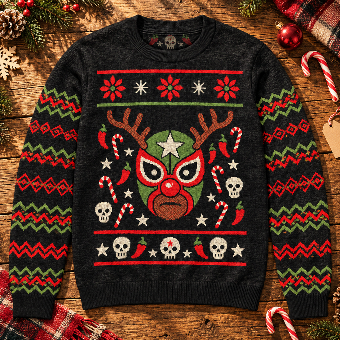 Rudolpho Lucha — Nariz de Fuego Knitted Sweater