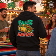 Feliz Navi Taco Cantina Lights Hoodie