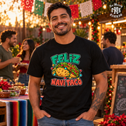 Feliz Navi Taco Cantina Lights T Shirt