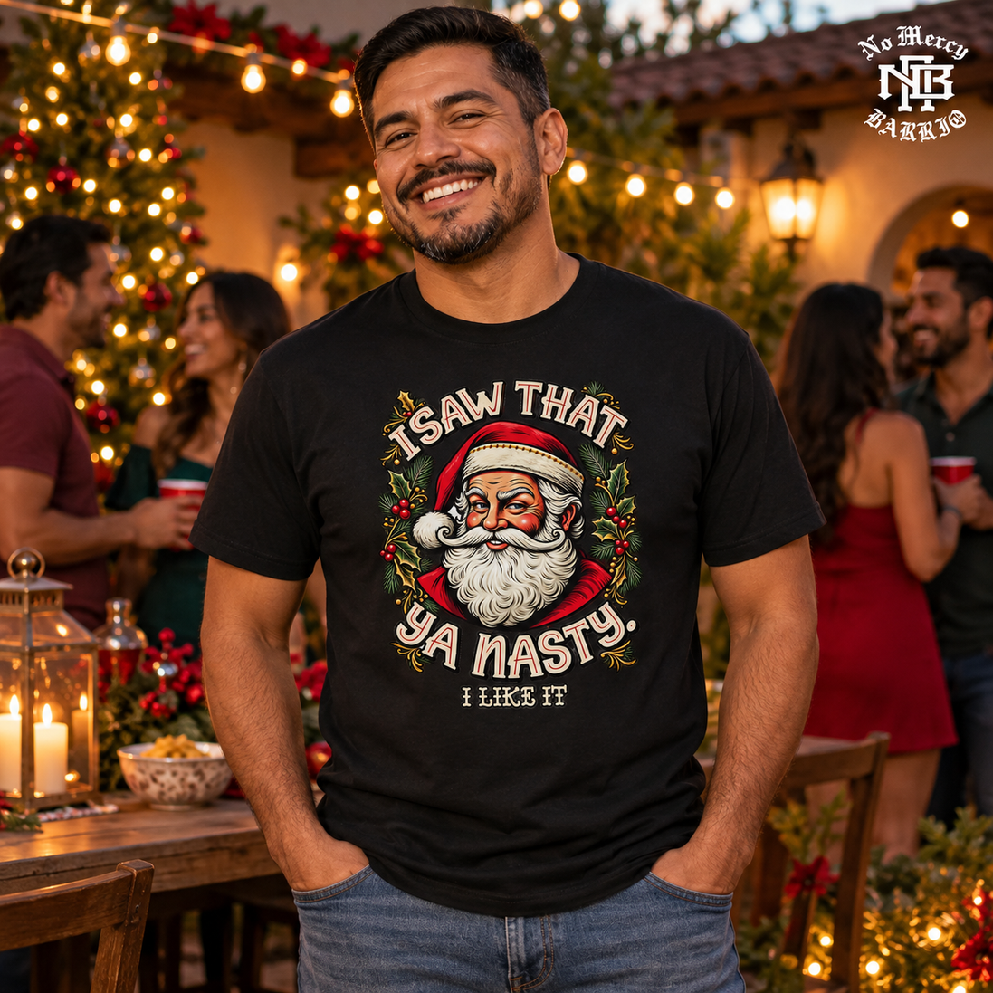 I Saw That Ya Nasty Holly Portrait T Shirt