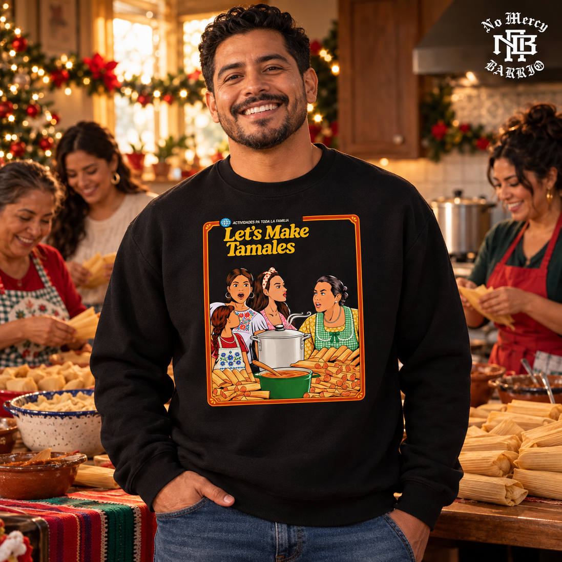 Lets Make Tamales Cocina Edition Sweater