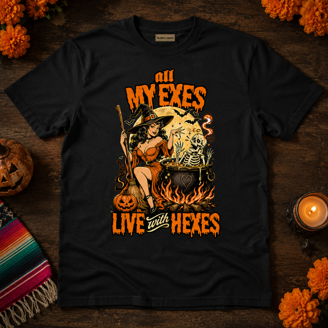 All My Exes Live With Hexes T Shirt