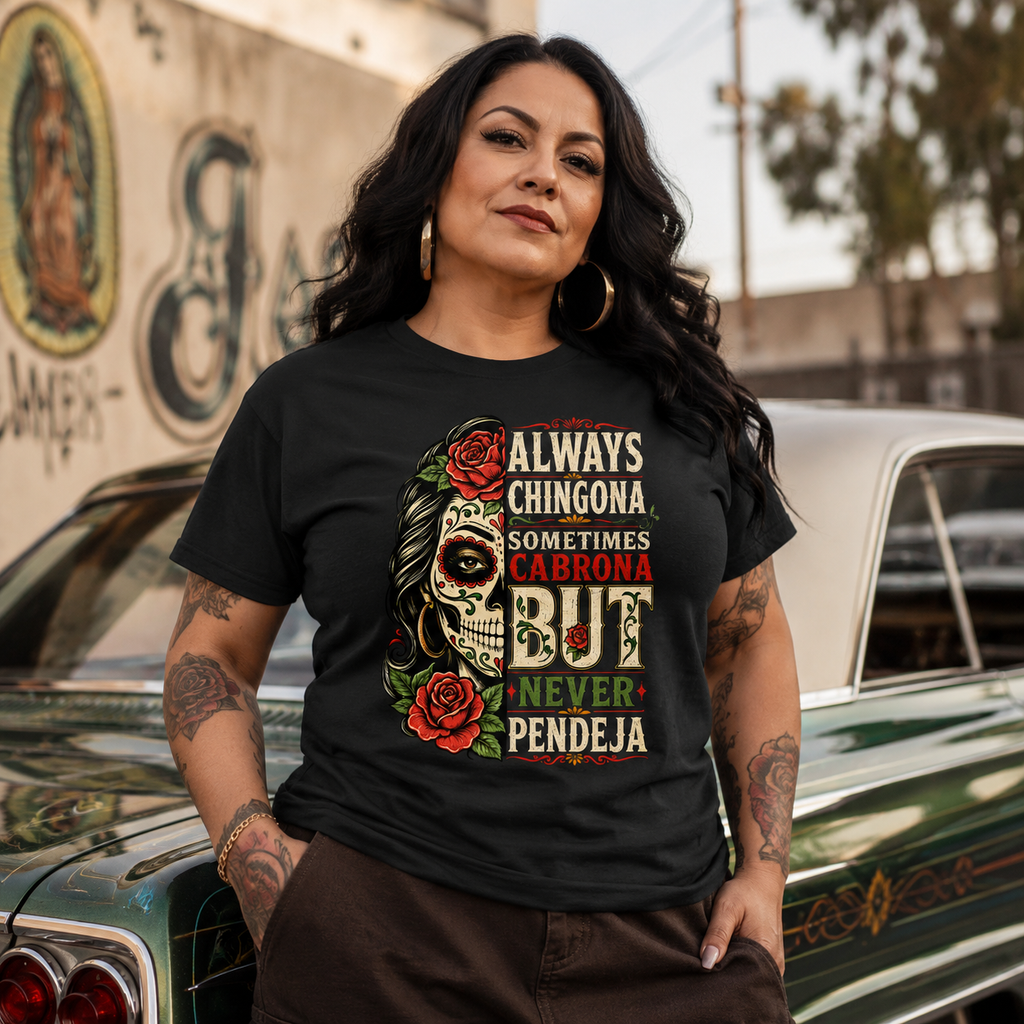 Always Chingona Sometimes Cabrona But Never Pendeja T Shirt