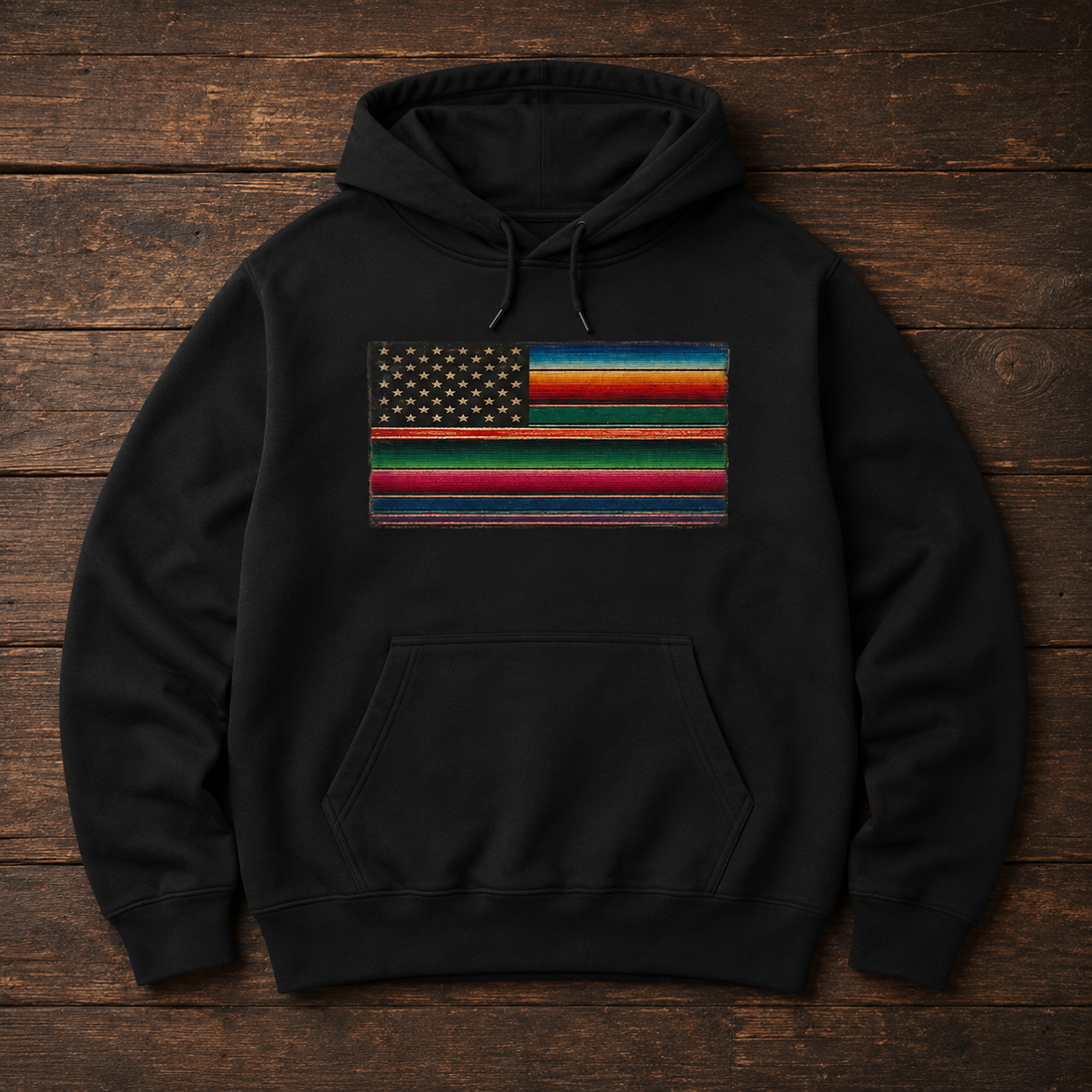 Arte De La Bandera Hoodie
