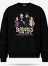 Baddies For Life - I'm With The Villains Black Sweater