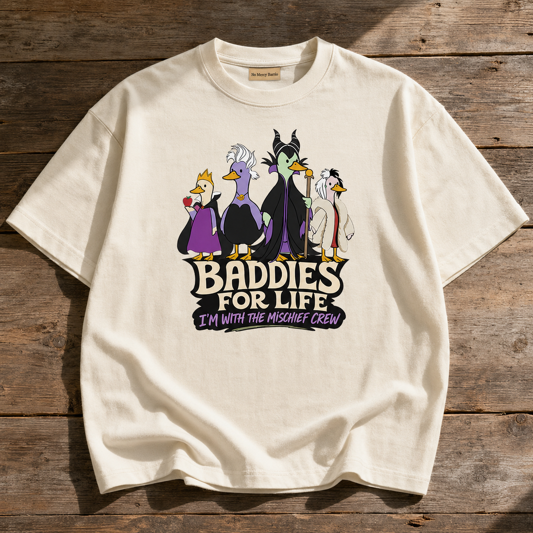 Baddies For Life - I_m With The Villains T Shirt