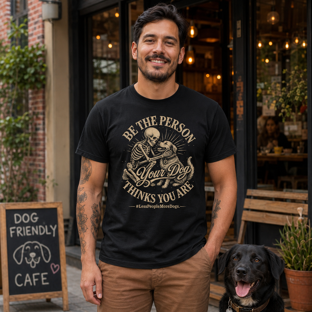 Be The Person Your Dog Thinks You Are T Shirt