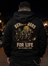 Behind Bars For Life Moto Tee Hoodie