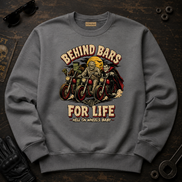 Behind Bars For Life Moto Tee Sweater