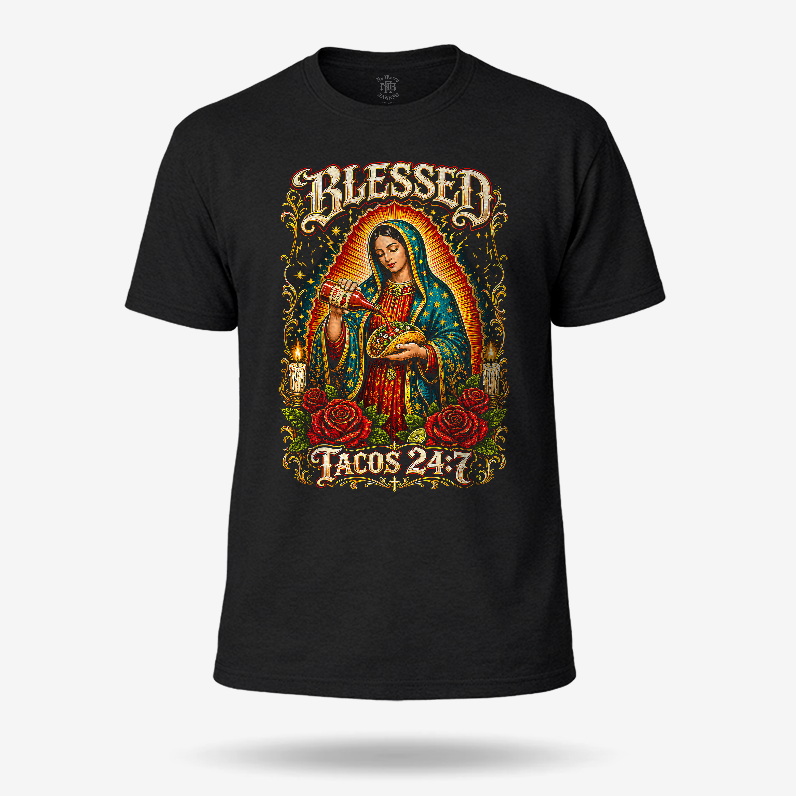 Blessed - Tacos 24:7 T Shirt