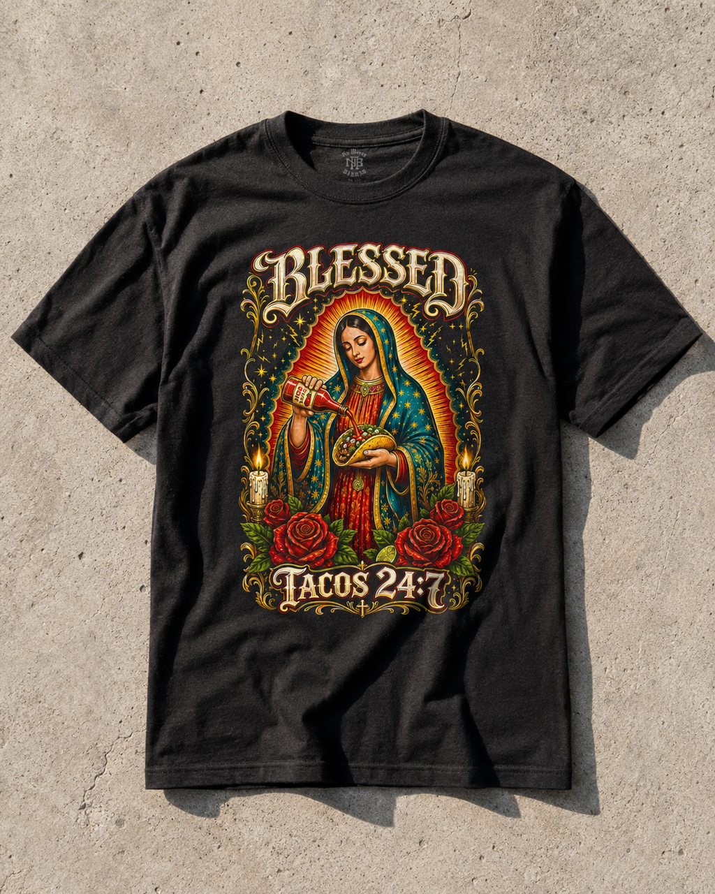 Blessed - Tacos 24:7 T Shirt