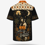Brujas del Barrio — Vintage Halloween Guayabera