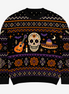 Calavera Halloween Fiesta Knitted Sweater