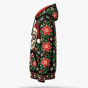 Calavera de Nochebuena – Midnight Fiesta Hoodie