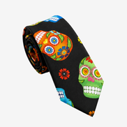 Calaveras de Fiesta Necktie