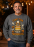 Candy Corn Psycho Ward Sweater