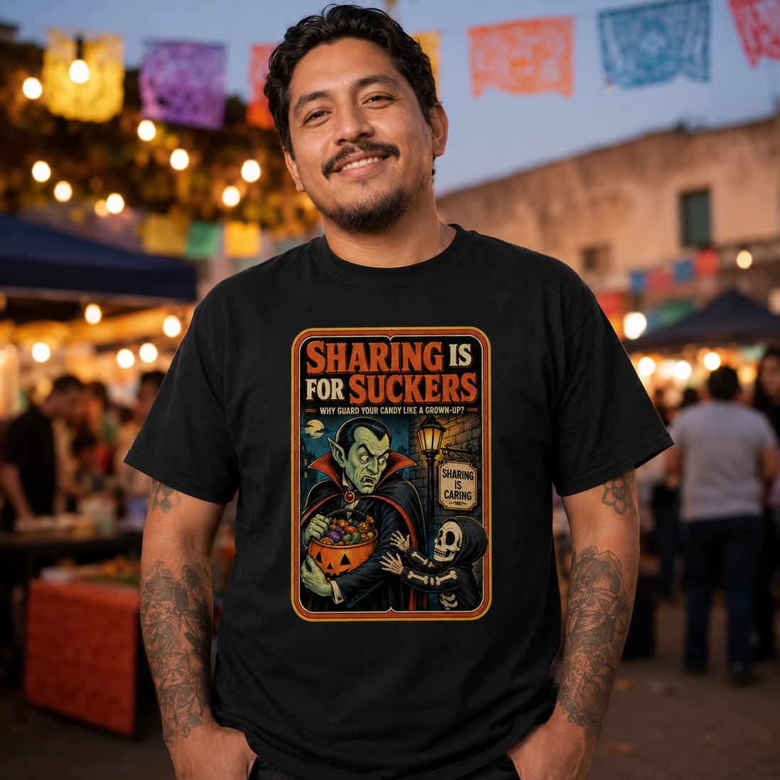 Candy Greedy Vampire T Shirt