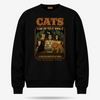 Cats Because People Are Creepy Sweater