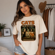 Cats Because People Are Creepy T Shirt