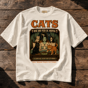 Cats Because People Are Creepy T Shirt