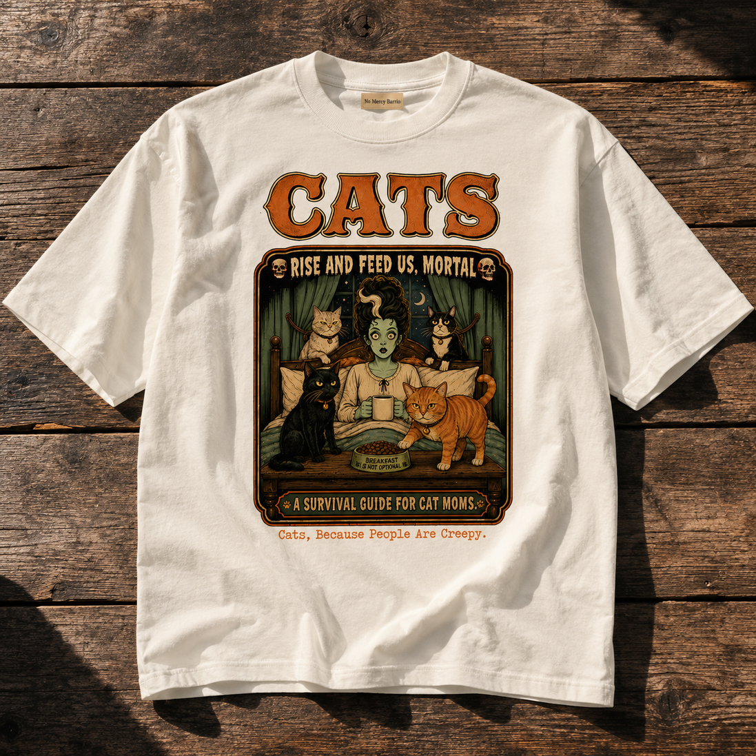 Cats Because People Are Creepy T Shirt