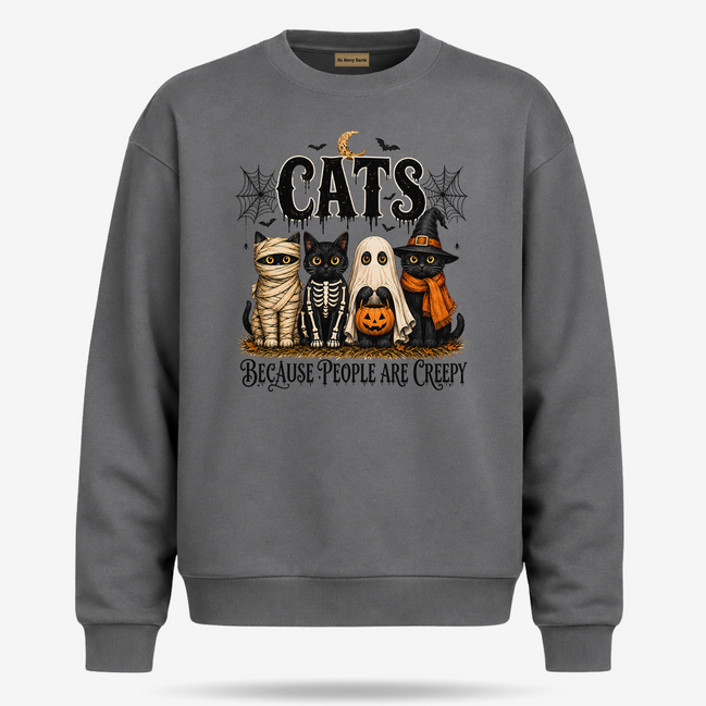Cats Over Creepy People Sweater