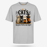 Cats Over Creepy People T Shirt