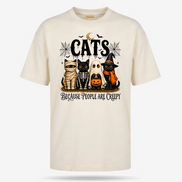 Cats Over Creepy People T Shirt