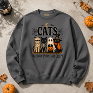 Cats Over Creepy People Sweater