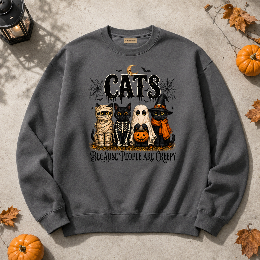 Cats Over Creepy People Sweater