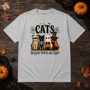 Cats Over Creepy People T Shirt