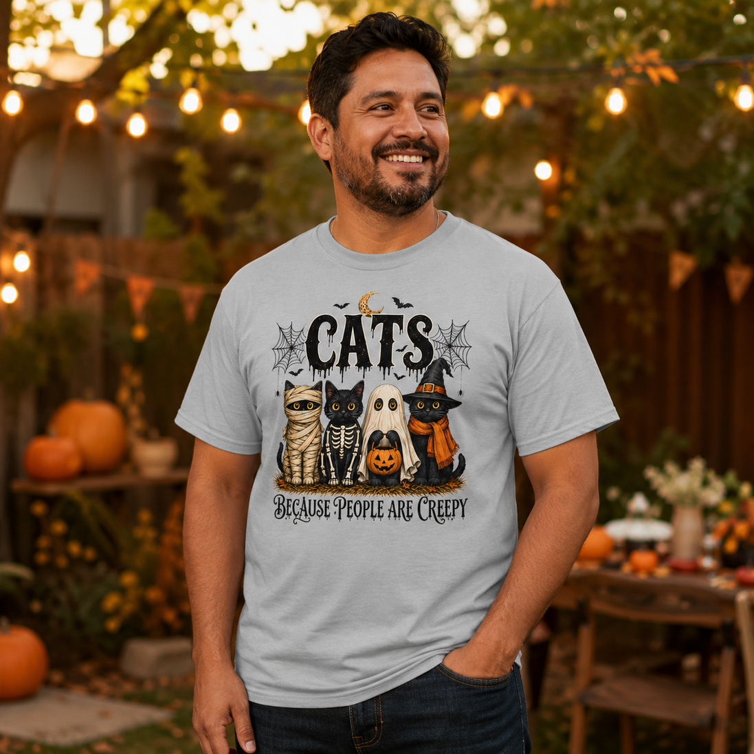 Cats Over Creepy People T Shirt
