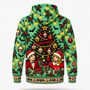 Cena de Monstruos – Christmas Family Dinner Hoodie