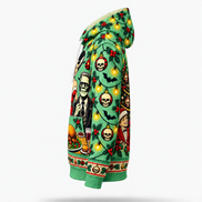 Cena de Monstruos – Christmas Family Dinner Hoodie