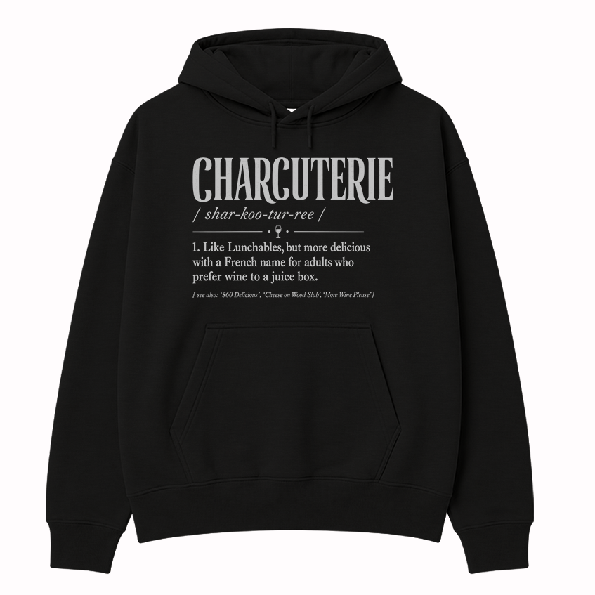 Charcuterie Definition Hoodie