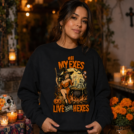 All My Exes Live With Hexes Sweater