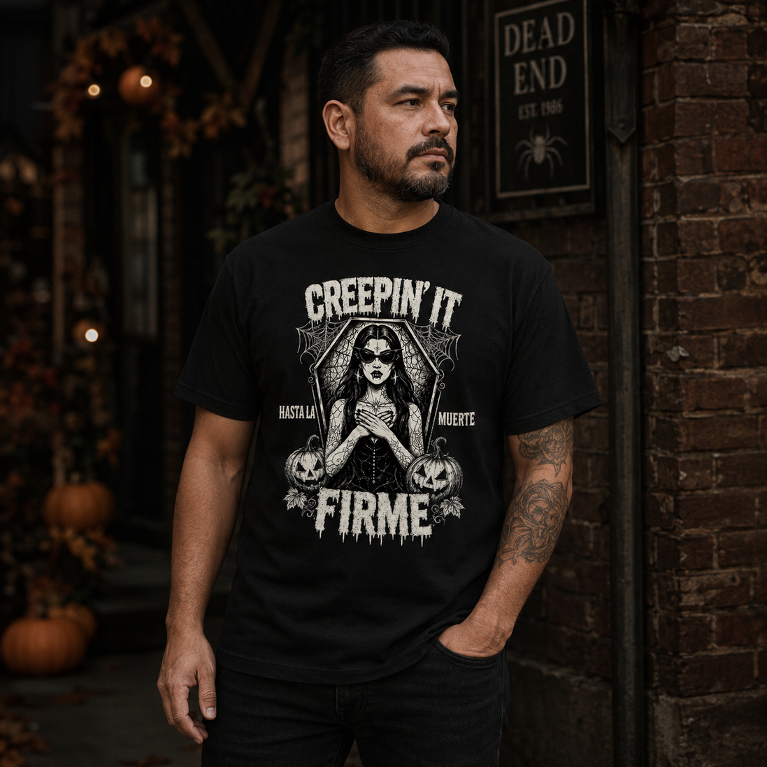 Creepin’ It Firme Hasta La Muerte T Shirt