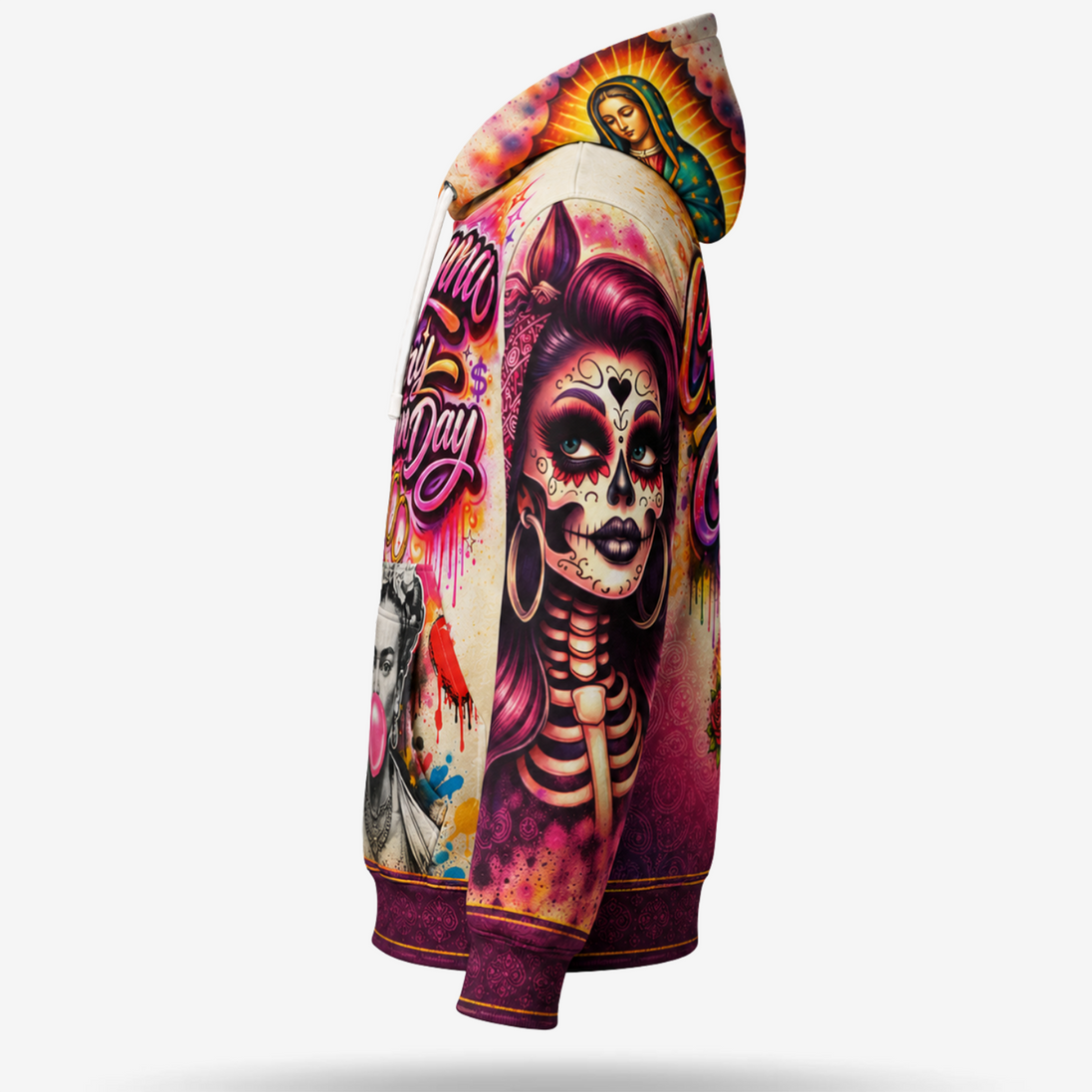 Chingona Sagrada – Every Damn Day Art Hoodie
