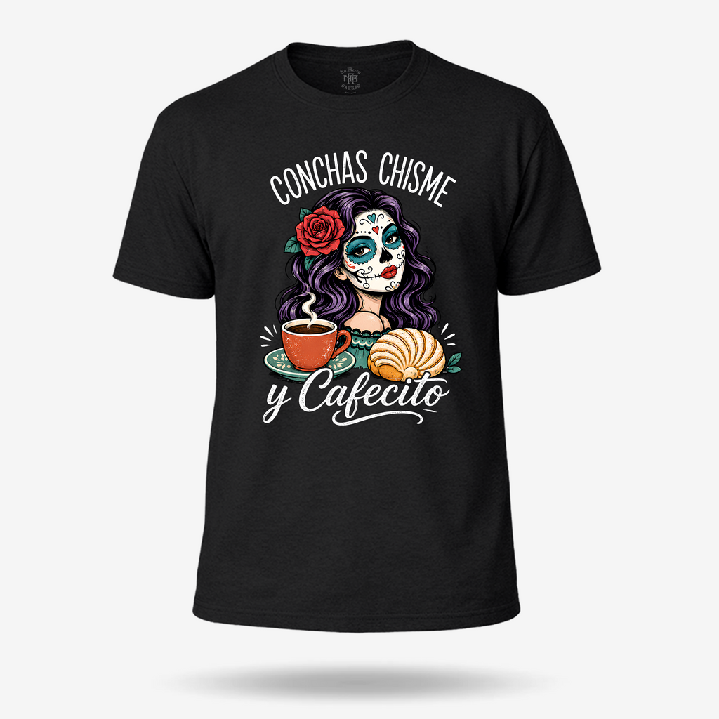 Concha, Chisme Y Cafecito T Shirt