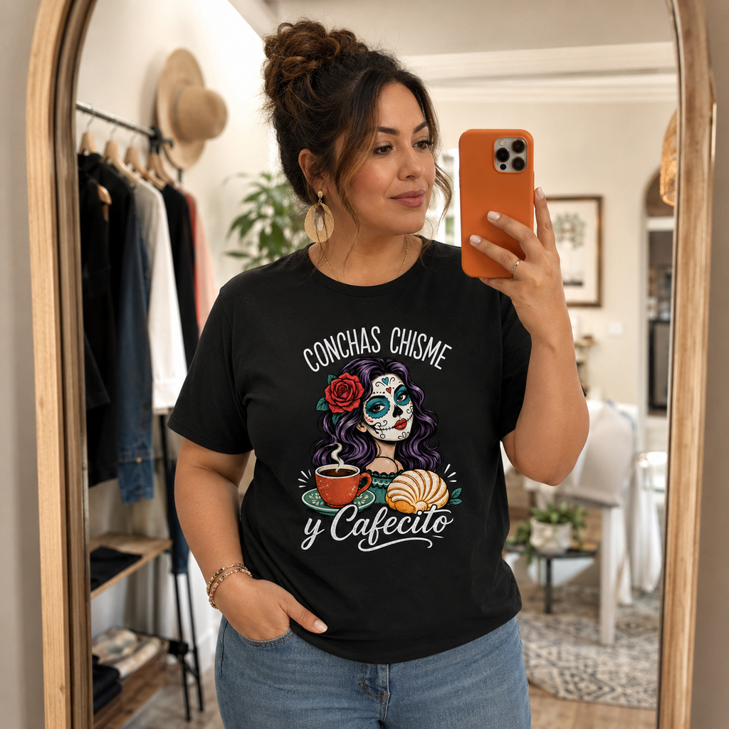 Concha, Chisme Y Cafecito T Shirt