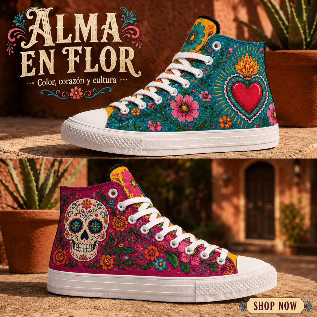 Corazón Eterno High Tops
