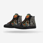 Corazón de Calavera High Tops