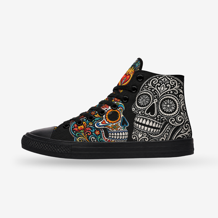 Corazón de Calavera High Tops
